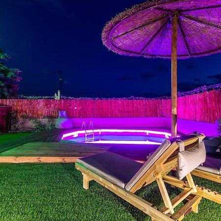 Modern House With Pool Near Beach Gazi Экстерьер фото