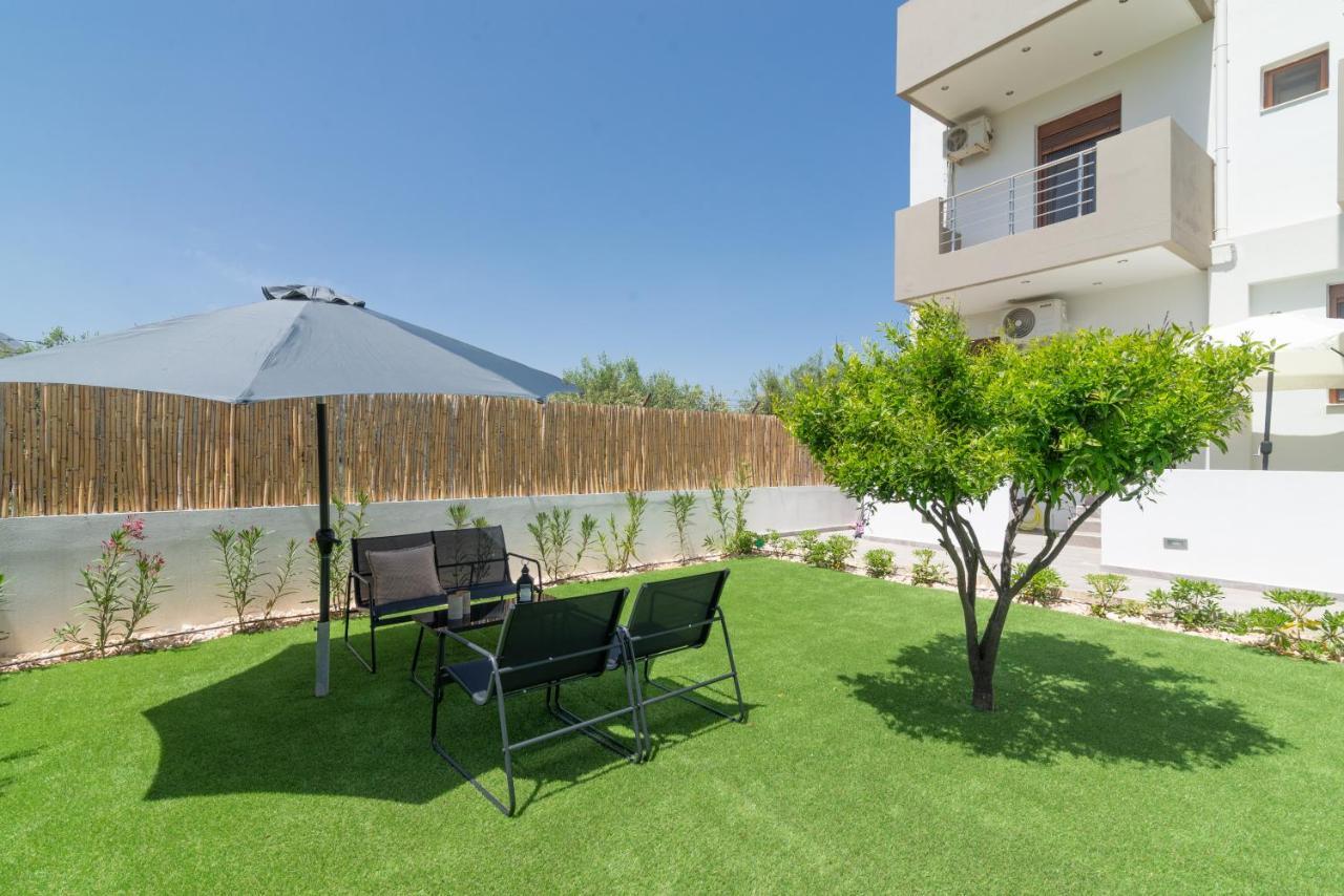 Modern House With Pool Near Beach Gazi Экстерьер фото